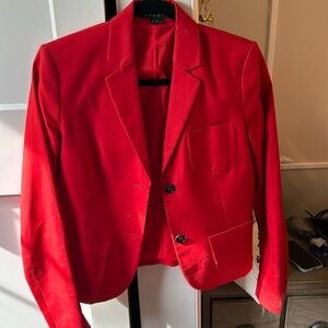 Red blazer - size 6 - Theory